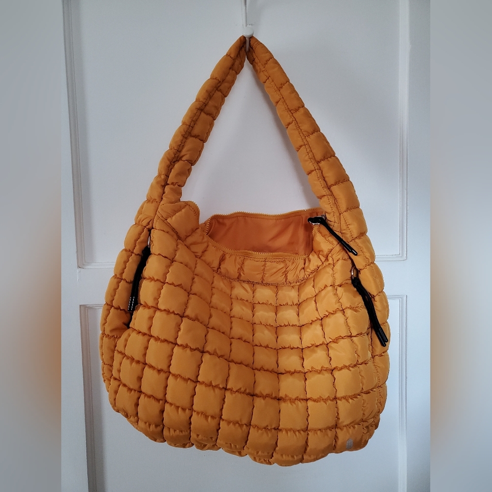 Free People Quilted Carryall Bag